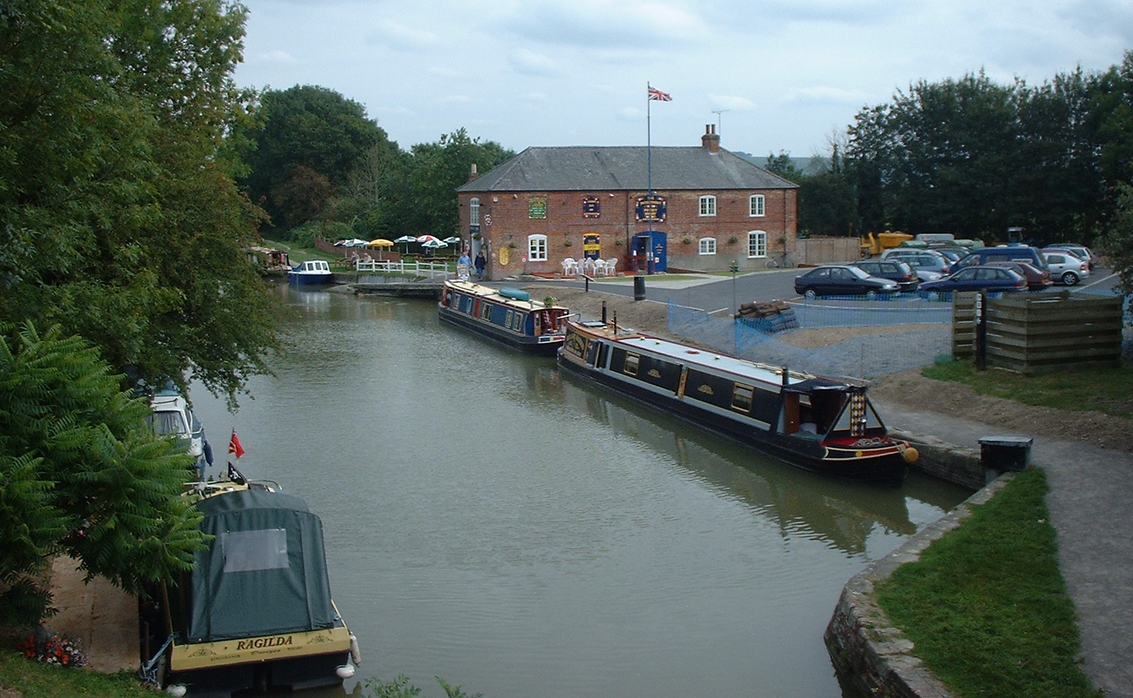 Pewsey Wharf - with the Waterfront for great food.